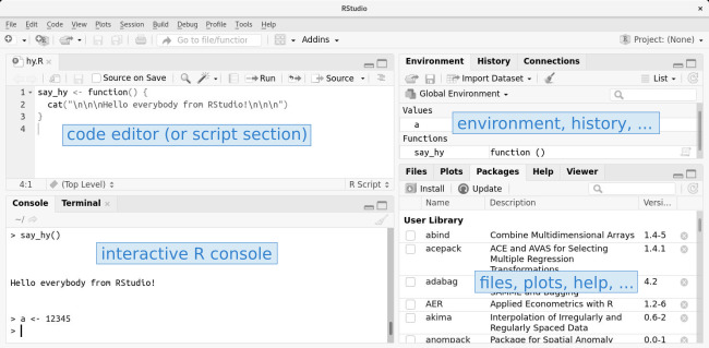 RStudio User Guide - Text Editor